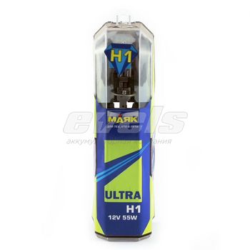 Лампы "Маяк УЛЬТРА" 12V H1 55W (P14.5s) (пласт.кор.)