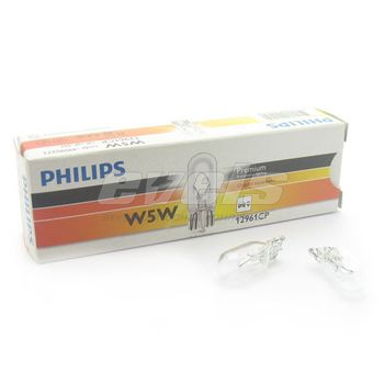 Лампа "PHILIPS" 12v 5W (W2,1x9,5d) /W5W